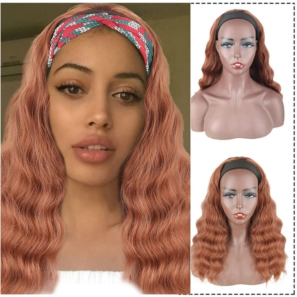 Blooming Hair Headband Wig